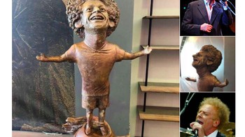 Kalau dilihat-lihat, mirip juga dengan penyanyi Art Garfunkel. Foto: Twitter