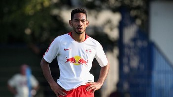 Matheus Cunha, RB Leipzig. Penyerang 19 tahun ini sudah unjuk gigi di Jerman dan memenuhi syarat sebagai wonderkid di lini depan di antaranya berkat finishing, first touch, technique, acceleration, dan long shots yang menjanjikan. (Foto: Karina Hessland/Getty Images)