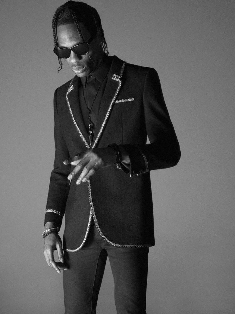 Travis Scott. Foto: Dok. Saint Laurent Travis Scott. Foto: Dok. Saint Laurent