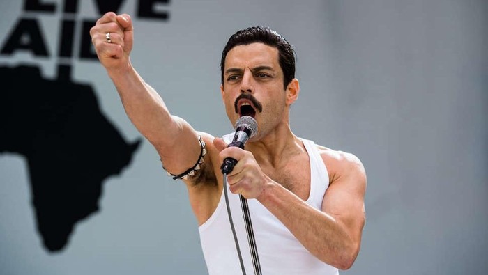 Rami Malek berperan sebagai Freddie Mercury. Foto: Istimewa Rami Malek berperan sebagai Freddie Mercury. Foto: Istimewa