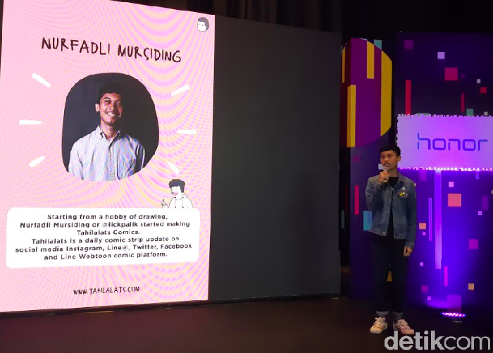Nurfadli Mursyid. Foto: Virgina Maulita Putri/detikinet Nurfadli Mursyid. Foto: Virgina Maulita Putri/detikinet
