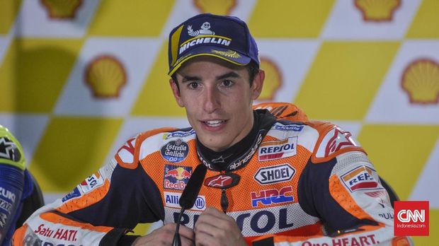 Marc Marquez siap bersaing dengan Jorge Lorenzo di Repsol Honda.