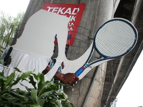 Trick Art 3D Asian Para Games Mulai Rusak