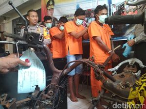 Polisi Tetapkan Empat Tersangka Penyerangan Kampung di Tulungagung