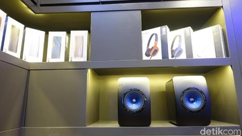 Di Indonesia, KEF menggandeng V2 Indonesia sebagai distributor resminya. (Foto: detikINET/Josina)