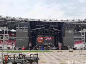 GNR Check Sound, Area GBK Dibuat Bergetar