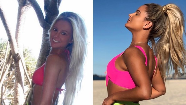 Setelah tak lagi membatasi makan dan olahraga angkat beban, berat badan Karina mulai bertambah berat badan hingga 10 kg. Foto: Instagram @karinairby