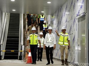 Jajal MRT Pertama Kali, Jokowi Bocorkan Harga Tiket