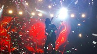 Konser tersebut digelar di Parque Fundidora, Monterrey, Mexico pada 3 November 2018. Foto: dok. Twitter Bris Salcido