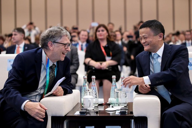 Bill Gates Jack Ma