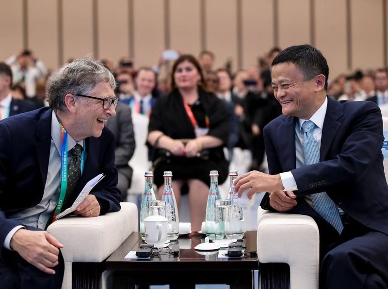 Bill Gates Jack Ma