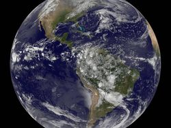 Foto Memukau Planet Bumi Dilihat dari Antariksa