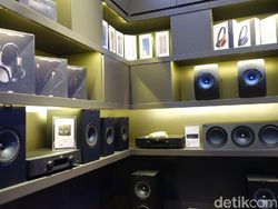 Melongok Gerai Speaker Premium KEF di Jakarta