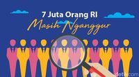 Penyebab Masih Ada 7 Juta Orang Nganggur Di Indonesia