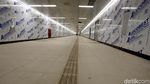 Gaya Jokowi Jajal MRT Pertama Kali