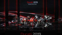 Pabrikan motor gede (moge) asal Italia, Ducati, meluncurkan motor baru sekaligus 12 model. Motor baru Ducati itu dipamerkan di pameran otomotif roda dua EICMA 2018 di Milan 8-11 November 2018.