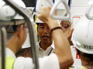 Jokowi Sebut MRT Bakal Dibangun Lagi di Kota Ini
