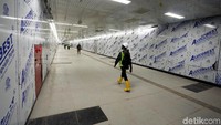 MRT fase pertama yang menghubungkan Lebak Bulus dan Bundaran HI ini rencananya akan diresmikan pada Maret 2019 mendatang. 