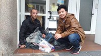 Aksi solidaritas sosial ini diselenggarakan serentak di 14 kota di Jerman. Kota-kota tersebut adalah Berlin, Dessau, Kassel, Frankfurt, Dresden, Karlsruhe, Stuttgart, Munich, Giessen, Duisburg, Hamburg, Bremen, Bonn dan Lommel. (dok. KBRI Berlin)