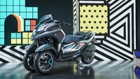 Jika Tricity merupakan versi roda tiga dari Nmax, prototipe 3CT menjadi XMAX dengan roda tiga karena mengusung mesin yang sama dengan skutik bongsor Yamah tersebut. Foto: Dok. Yamaha