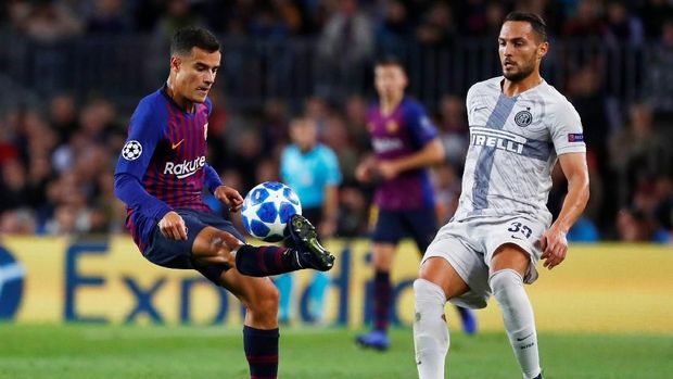 Philippe Coutinho sulit mendapatkan posisi inti di Barcelona.