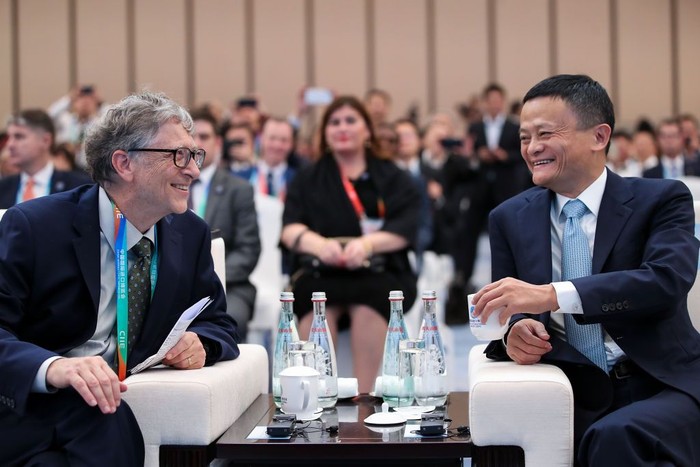 Bill Gates Jack Ma