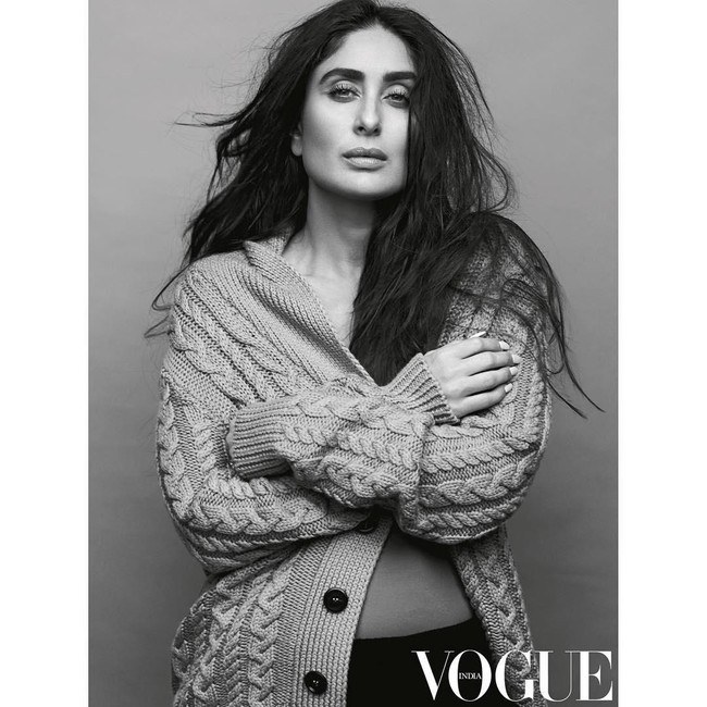 Kareena Kapoor berpose untuk sampul majalah Vogue edisi Women of The Year 2018 setelah dia memenangkan penghargaan Style Icon Of The Year. Penghargaan tersebut diberikan untuk Kareena pada akhir Oktober 2018. Foto: Dok. Instagram, Dok. Vogue