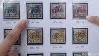 Sejumlah perangko dengan tema dan tokoh pahlawan Indonesia.
