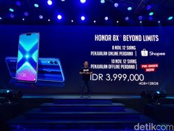 Honor 8X, si Flagship Killer Mendarat di Jakarta