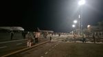 Potret Lion Air yang Sayapnya Senggol Tiang Lampu Bandara Bengkulu