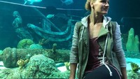 Masih di Texas, Valentina mendatangi Pulau Galveston (Instagram/bulletvalentina)