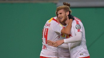 8. RB Leipzig (Bundesliga Jerman), dengan dana transfer €48 juta. (Foto: Matthias Rietschel/Reuters)