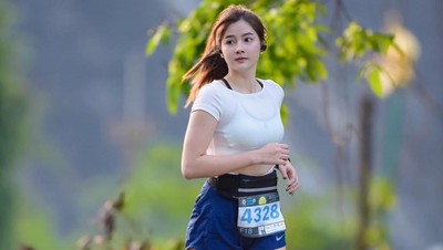 Potret Liburan Atlet Marathon Thailand yang Cantiknya Viral