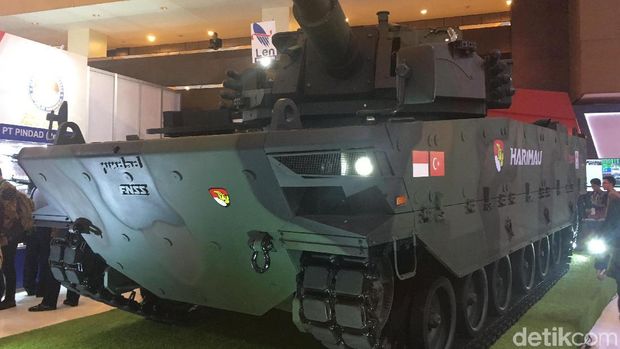 Penampakan Tank Harimau Buatan Pindad yang Lincah-Akurat Menembak