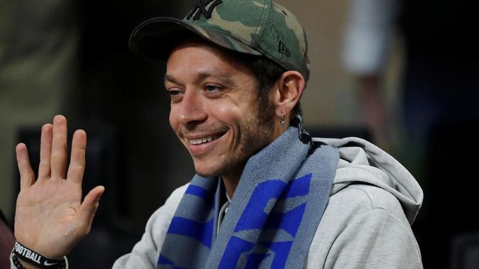 Valentino Rossi ulang tahun yang ke-40. (Foto: Stefano Rellandini/REUTERS)