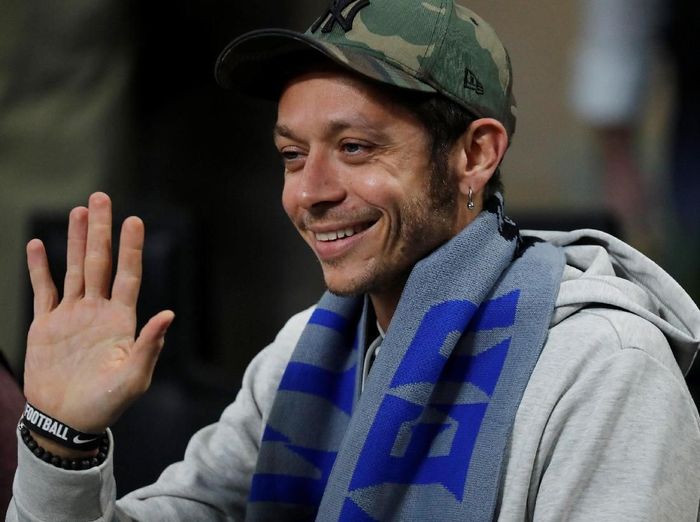 Pebalap Yamaha, Valentino Rossi. (Foto: Stefano Rellandini/Reuters) Pebalap Yamaha, Valentino Rossi. (Foto: Stefano Rellandini/Reuters)