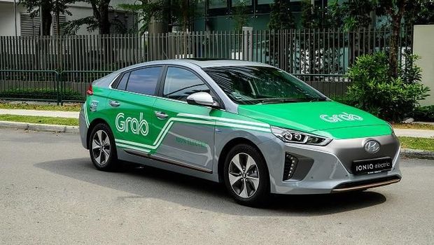 Hyundai Ioniq sudah digunakan Grab di Singapura