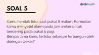 Kembali lagi pada logika. Perhatikan baik-baik pertanyaannya! (Foto: detikHealth) 