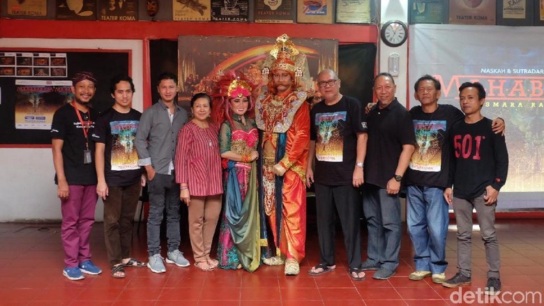 Teater Koma Siap Pentaskan 'Mahabarata: Asmara Raja Dewa'