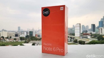 Redmi Note 6 Pro menjadi dua perangkat terakhir Xiaomi yang dirilis 2018 ini di Indonesia. Foto: Adi Fida Rahman/detikINET