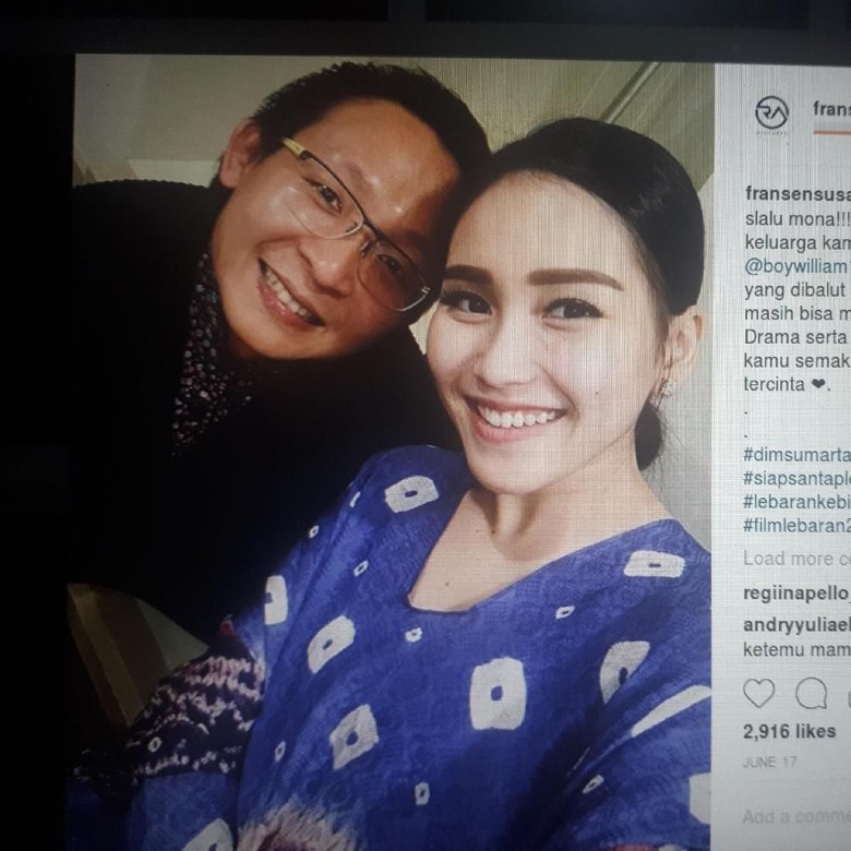 Fransen Susanto Angkat Bicar Usai Digosipkan Pacari Ayu Ting Ting