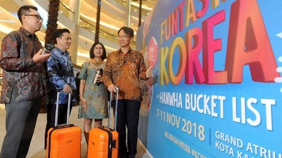 Keceriaan di Acara Funtastic Korea Festival