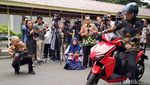 Gaya Jokowi Jajal Motor Listrik Buatan ITS