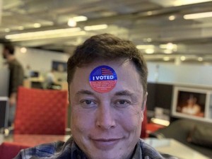 Elon Musk Pamer Sudah Nyoblos di Pemilu Sela AS
