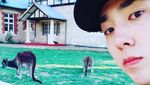 Foto: Travelingnya Kasper, Koreografer Ganteng dari Korea