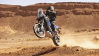 Motor dibekali sasis baru tubular steel double cradle. Sasis itu didesain hanya untuk Tenere. Yamaha menyebut sasis itu menawarkan fleksibilitas yang cukup untuk jalanan mulus, serta cocok untuk jalur kasar. Foto: Dok. Yamaha