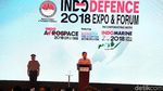 JK Buka Pameran Indo Defence 2018 Expo & Forum