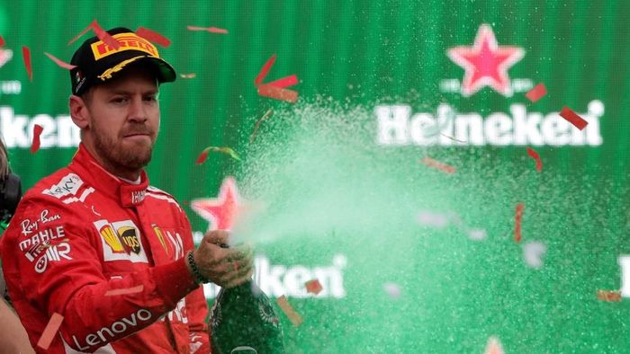 Sebastian Vettel masih yakin bersaing jadi juara dunia F1 di 2019 (REUTERS/Henry Romero) Sebastian Vettel masih yakin bersaing jadi juara dunia F1 di 2019 (REUTERS/Henry Romero)