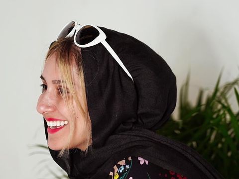 Blogger Dina Tokio Umumkan Tak Lagi Berhijab