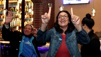 Tlaib merupakan seorang pekerja sosial yang berhasil memenangkan kursi House atau HOR di salah satu distrik di Detroit, Michigan. Rebecca Cook/Reuters.